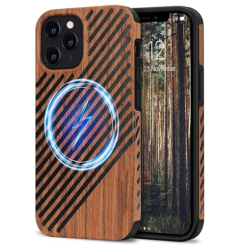 Magsafe Iphone 12 Pro Case Wood Moment Case With MagSafe For