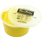 CanDo Sparkle Theraputty - 1 lb - Yellow - X-Soft