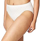 Bali Women's Seamless Hi-cut Panty, Comfort Revolution Microfiber Brief, Full Coverage Underwear