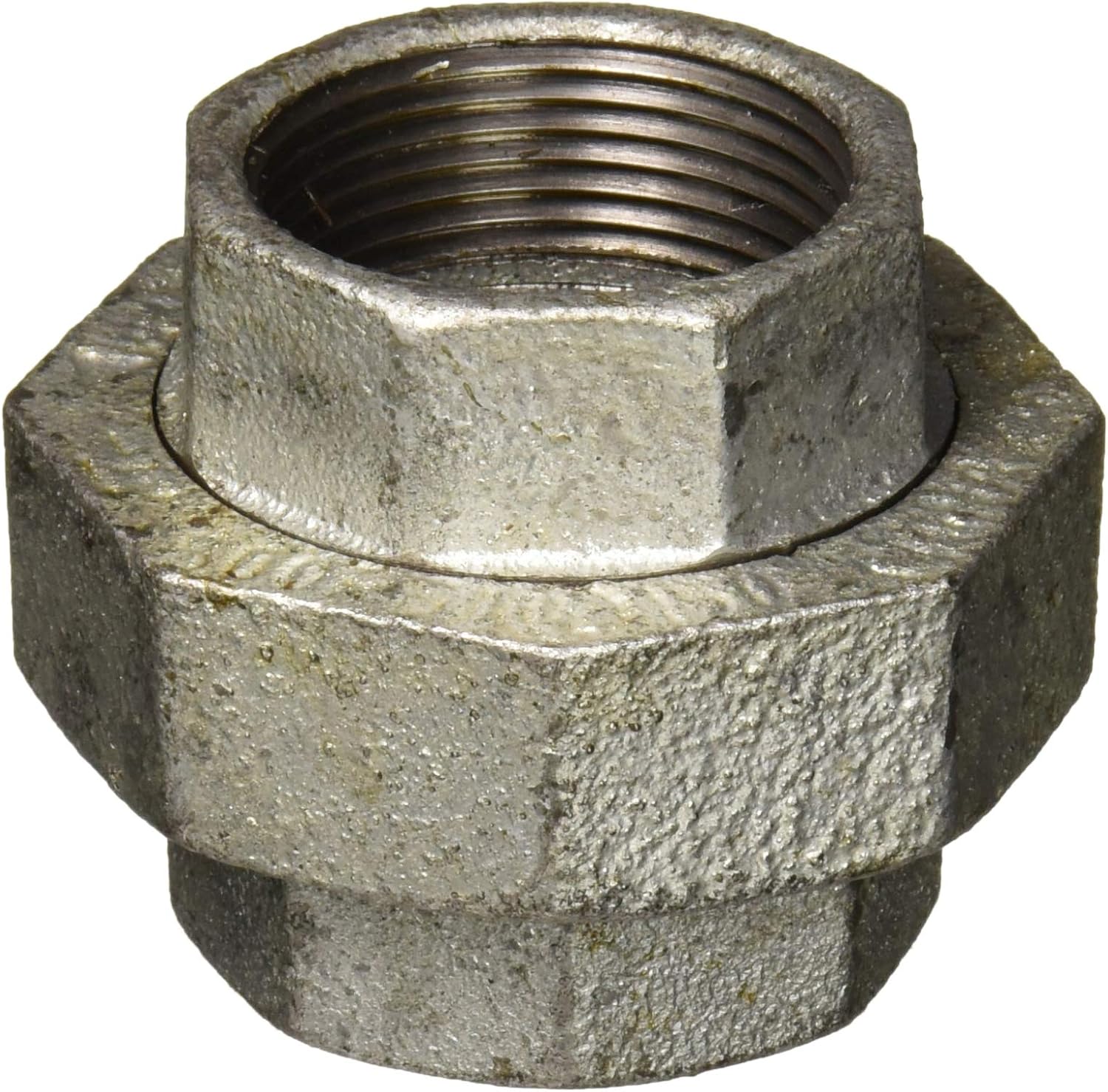 WORLDWIDE SOURCING 34B11/4G Ground Joint Pipe Union, 11/4 In