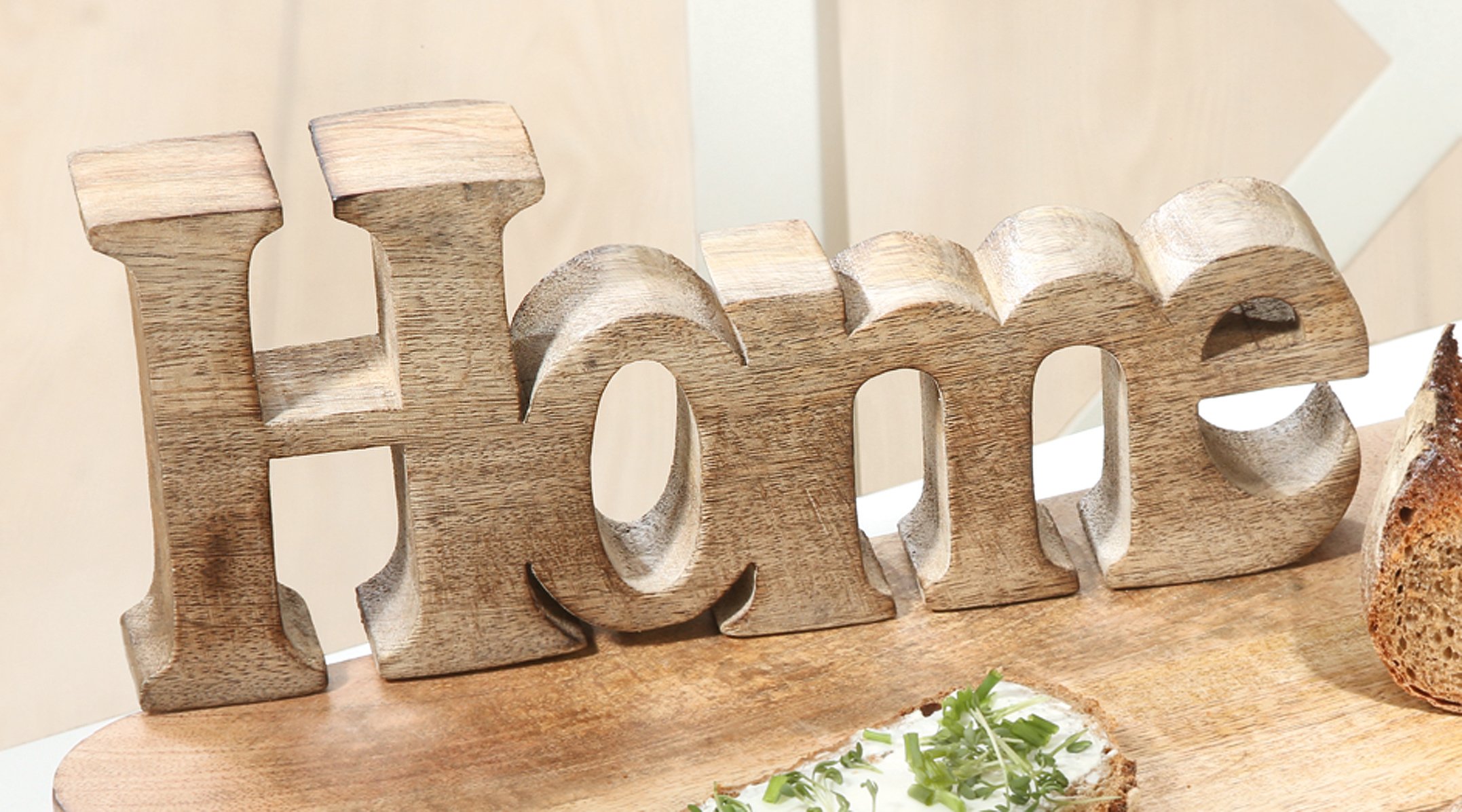 Gilde Wooden Letters Home 25 cm