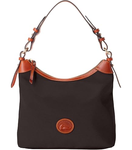 Dooney & Bourke Handbag, Nylon Double Zip Tassel Crossbody - Khaki