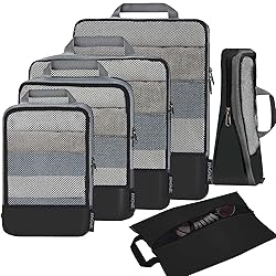 BAGAIL 4 Set/6 Set/8 Set Compression Packing Cubes