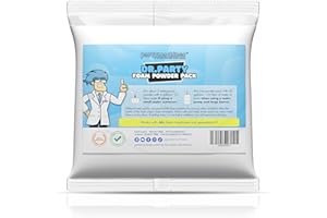 PARTYMACHINES Budget Friendly Foam Powder Pack - Small Foam Solution Pack for The Small Machines Saves Money - Ships Quickly