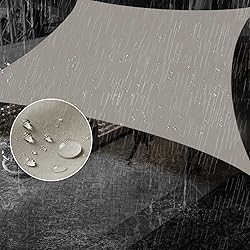 SUNNY GUARD Waterproof Sun Shade Sail 10' x