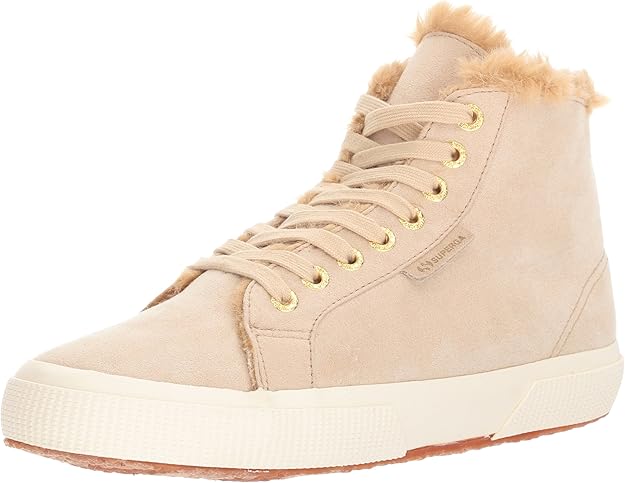 superga fur lined sneakers