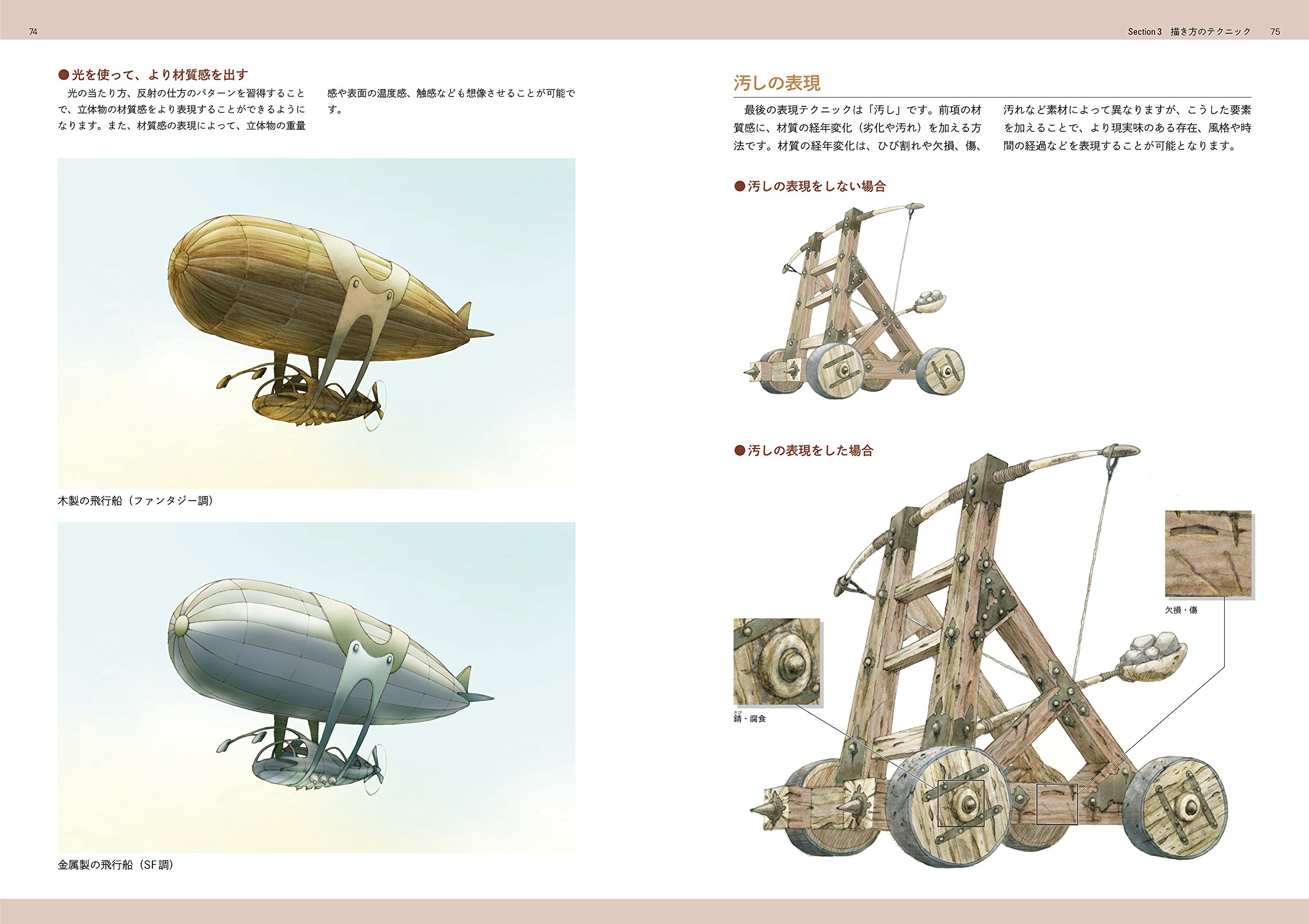 Sf ファンタジー メカと乗り物を描く 染森健一 ビーコムプラス 吉村伸 本 通販 Amazon