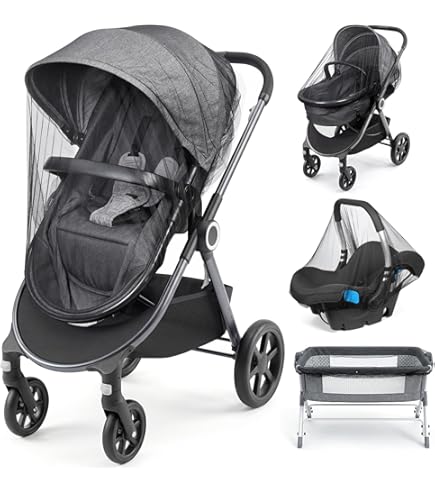 Stroller and Car Seat Replacement Parts/Accessories to fit Baby Jogger Products for Babies, Toddlers, and Children (Mosquito Net) : Baby