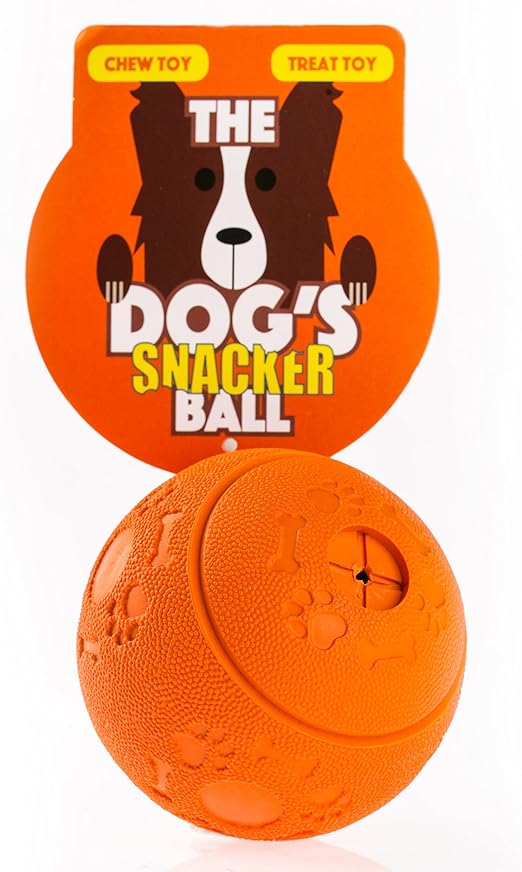 Pet Supplies The Dog's Balls The Dog's Snacker Ball, a 7.5cm Premium Dog Treat Ball, Tough