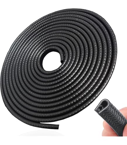 E-Tech Black Car Door Bumper Guard Protector Strip - Foto 6