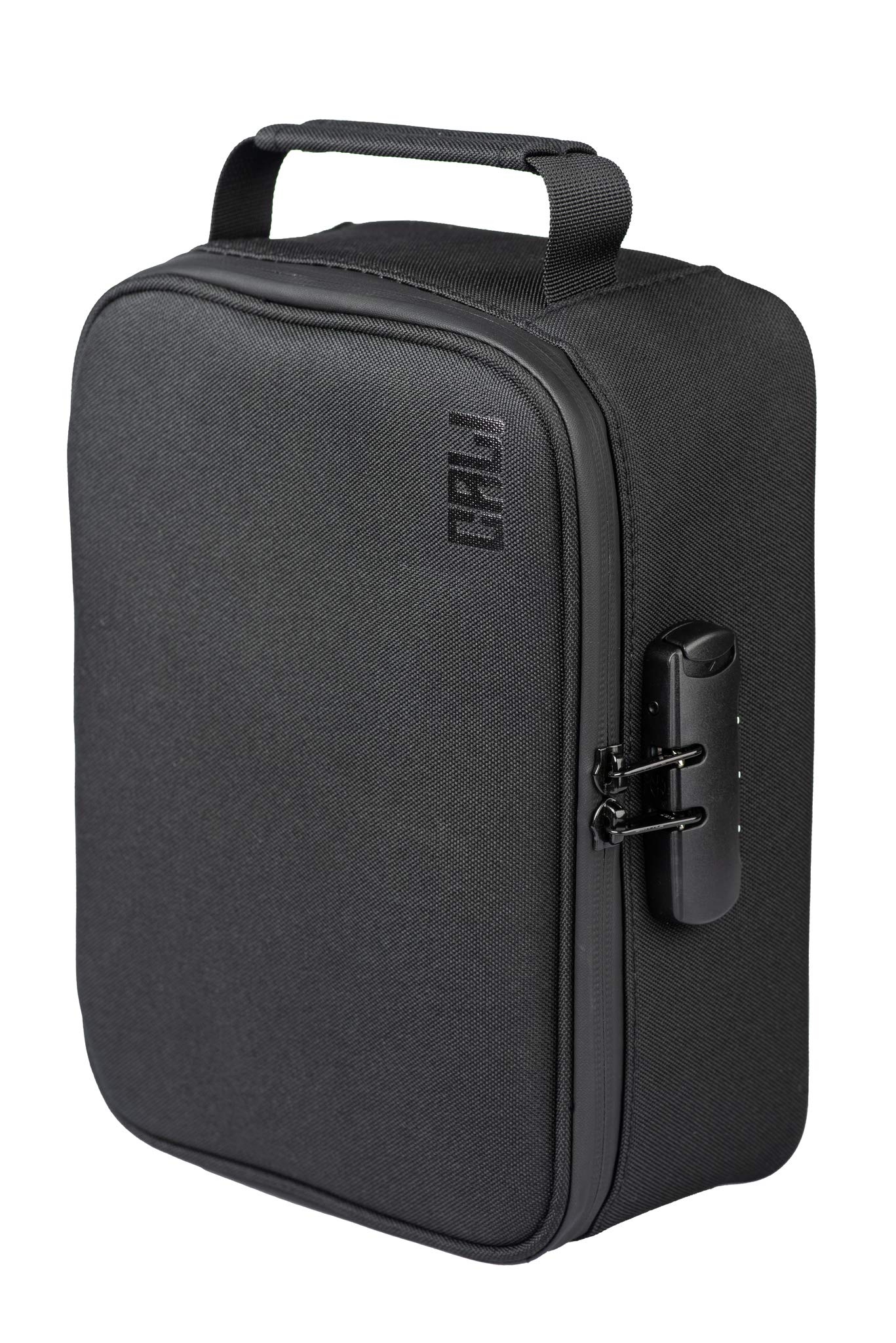 CALI Black Large Premium Smell Proof Case Lockable - Store Your Smoking Stash 18cm x 24cm
