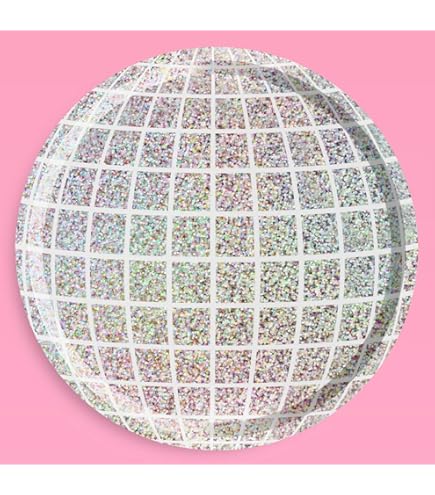 thumbnail image 2 of Aazon.co: Ifoci 200 Pcs Disco Paper Plates Disco Party Supplies 7 2 of 14
