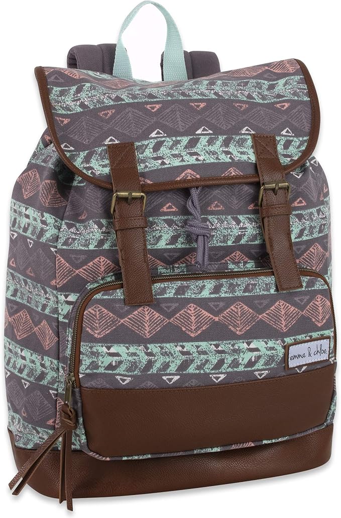Rucksack Mit Kordelzug Und Schnalle Fur Damen Mit Magnetischen Riemen Top Flap Rucksack Geldborse Und Schultasche Fur Madchen Sudwest Amazon De Bekleidung