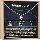 Dear Ava Necklace Gift For Women and Girls - Adjustable Modern Jewelry Pendant Love Gifting Idea for Her with Heartfelt Card - Long Distance Gifts for Your Loving Ones