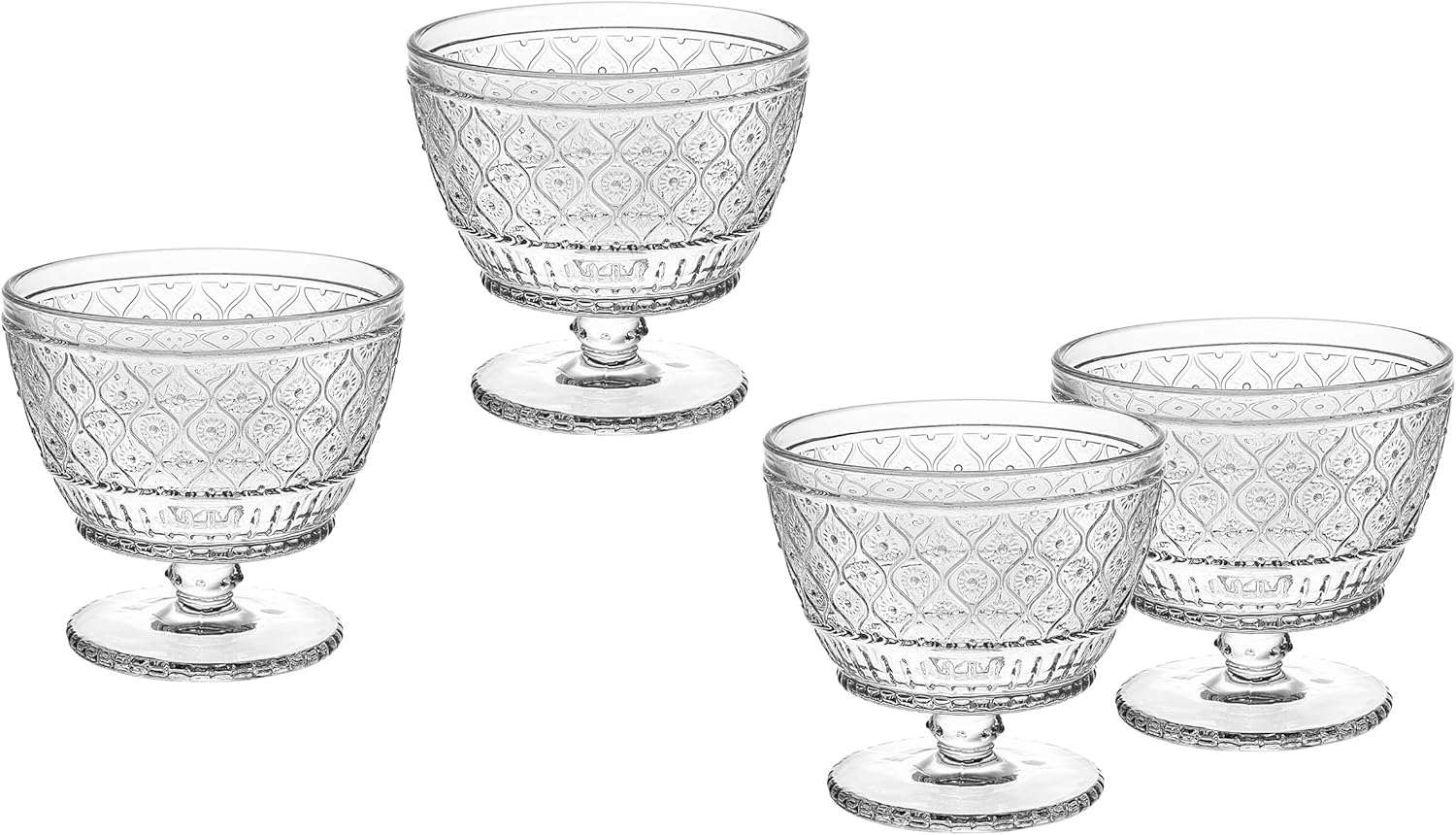 Godinger Ice Cream Dessert All Purpose Serving Bowls