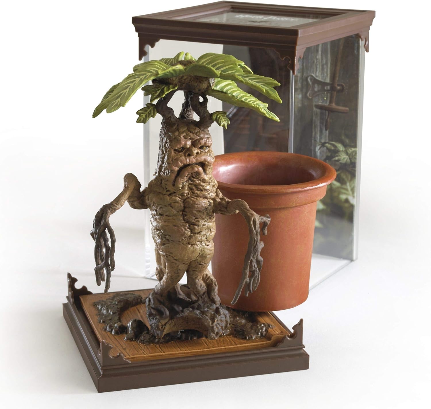 The Noble Collection Magical Creatures Mandrake Hand Painted Magical Creature 17 Officially Licensed 7in 18 5cm Harry Potter Toys Collectable Figures For Kids Adults Amazon Co Uk Toys Games