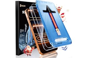 MAGIC JOHN 2 Pack for iPhone 17 Pro Max 6.9 inch Tempered Glass Screen Protector, HD Clear, Bubble Free, Easy Installation, A