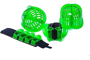 AquaLogix Total Body Water Weights Workout Bundle, Polycarbonate Upper Body Aquatic Bell Set & Padded Lower Body Fin Set, Aqua Therapy, Pool Exercise, Water Aerobics, Colors Indicate Resistance Level