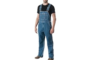 LIBERTY Big Smith Men's Stonewashed Bib Overall