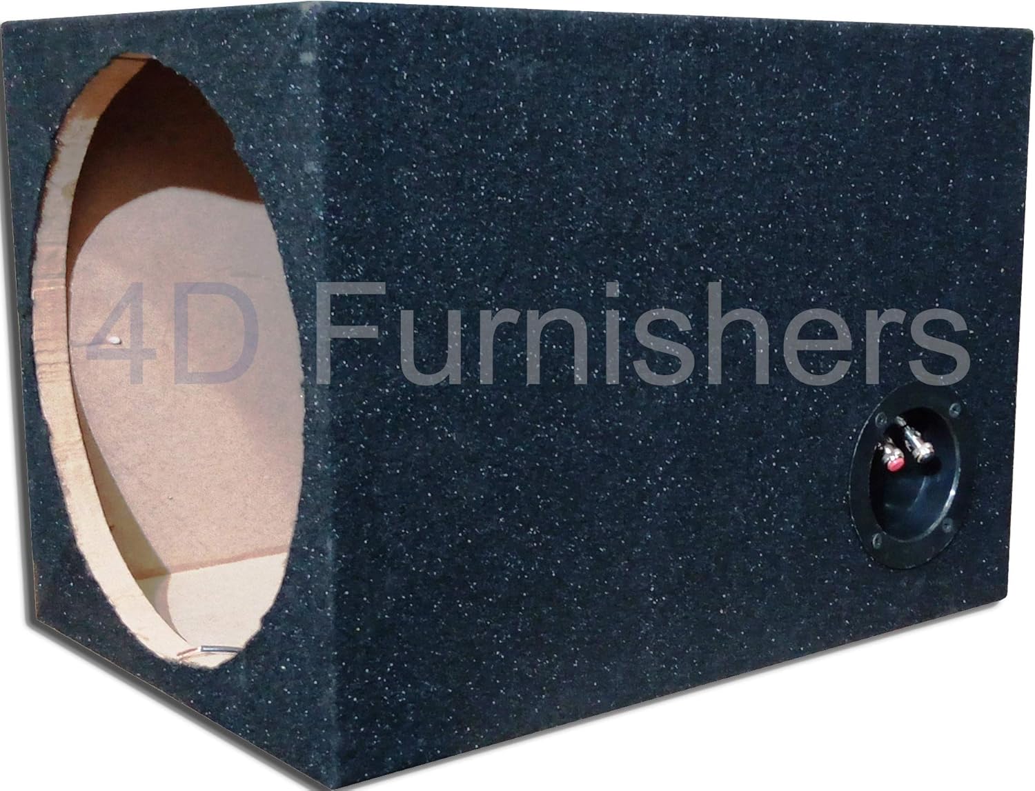 empty bass tube enclosure