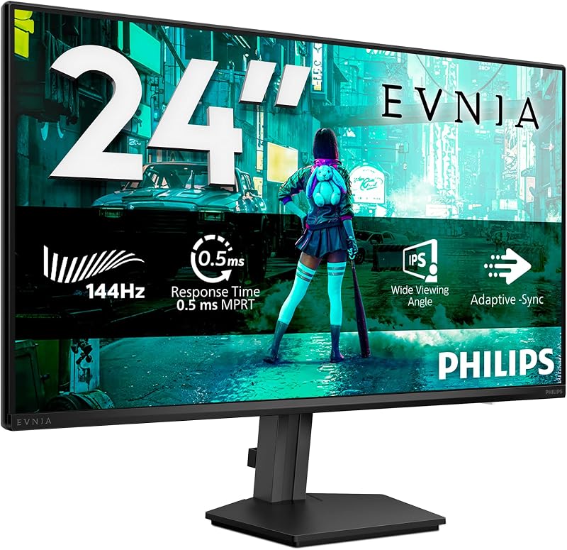 PHILIPS Evnia 24M2N3200NF 24in Full HD 144Hz FreeSync G-Sync Compatible