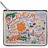 Catstudio Zipper Pouch, Clemson University Travel Toiletry Bag, 5 x 7, Ideal Makeup Bag, Dog Treat Pouch, or Purse to Organize Supplies for Grads & Alumni