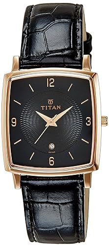 Analog Black Dial Men's Watch -NK9159WL02