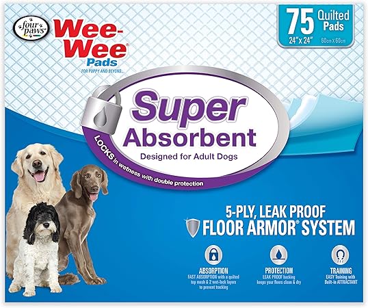 amazon puppy pads large