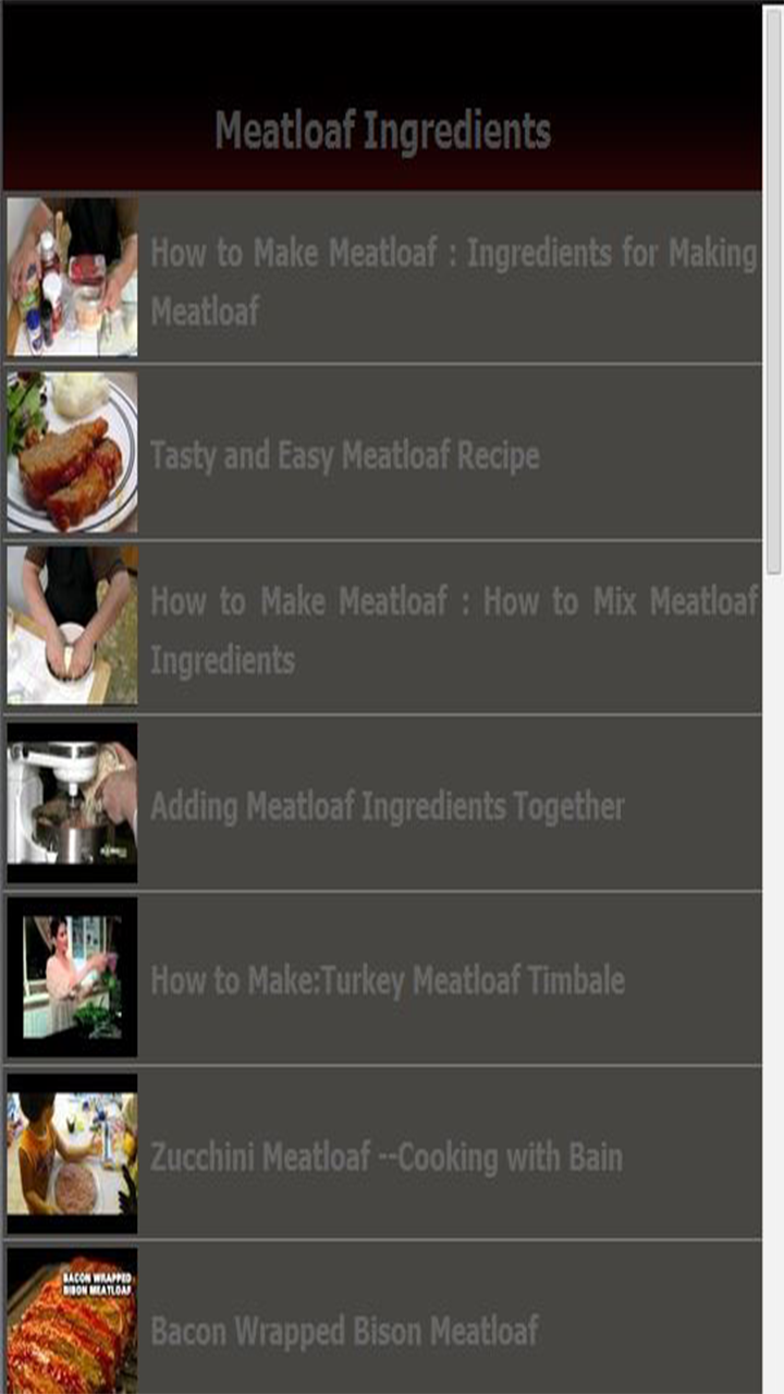 Meatloaf Recipes