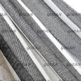GOCAN Double Brazilian Hammock 2 Person Extra Large 220 x 150 cm Grey Stripe view 5