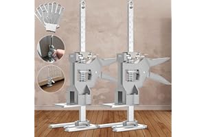 EASGIU Labor Saving Arm Jack 2 Pack, 440 lb Multi-Function Labor Saving Arm, Effort Elevator Hand Lifting Jack Tool, Arm Jack Lift for Installing Cabinets, Doors, Furniture Height Adjuster Handheld Tool