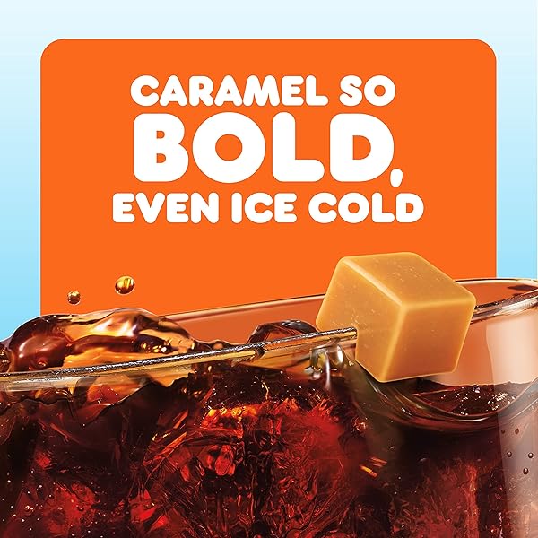 DUNKIN’ COLD CARAMEL FLAVORED GROUND COFFEE, 10 OUNCE