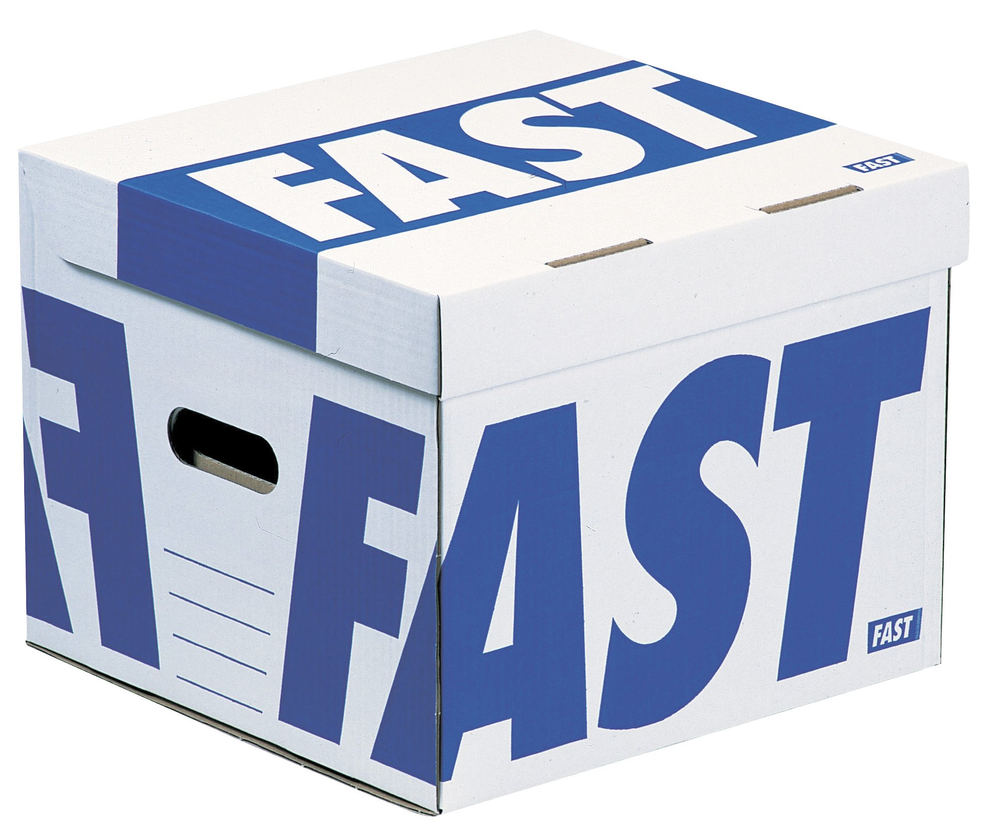 Assorted Fast Containers Set of 10 containers 35X35X28 White/Blue
