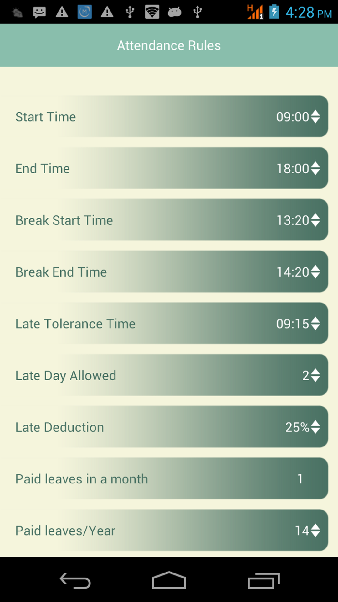 Easy Attendance for Android