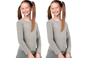 ROCKY Thermal Underwear for Kids, Girls 2 Pack Thermals Long Johns Underwear, Base Layer for Cold weather/skiing - Pack of 2