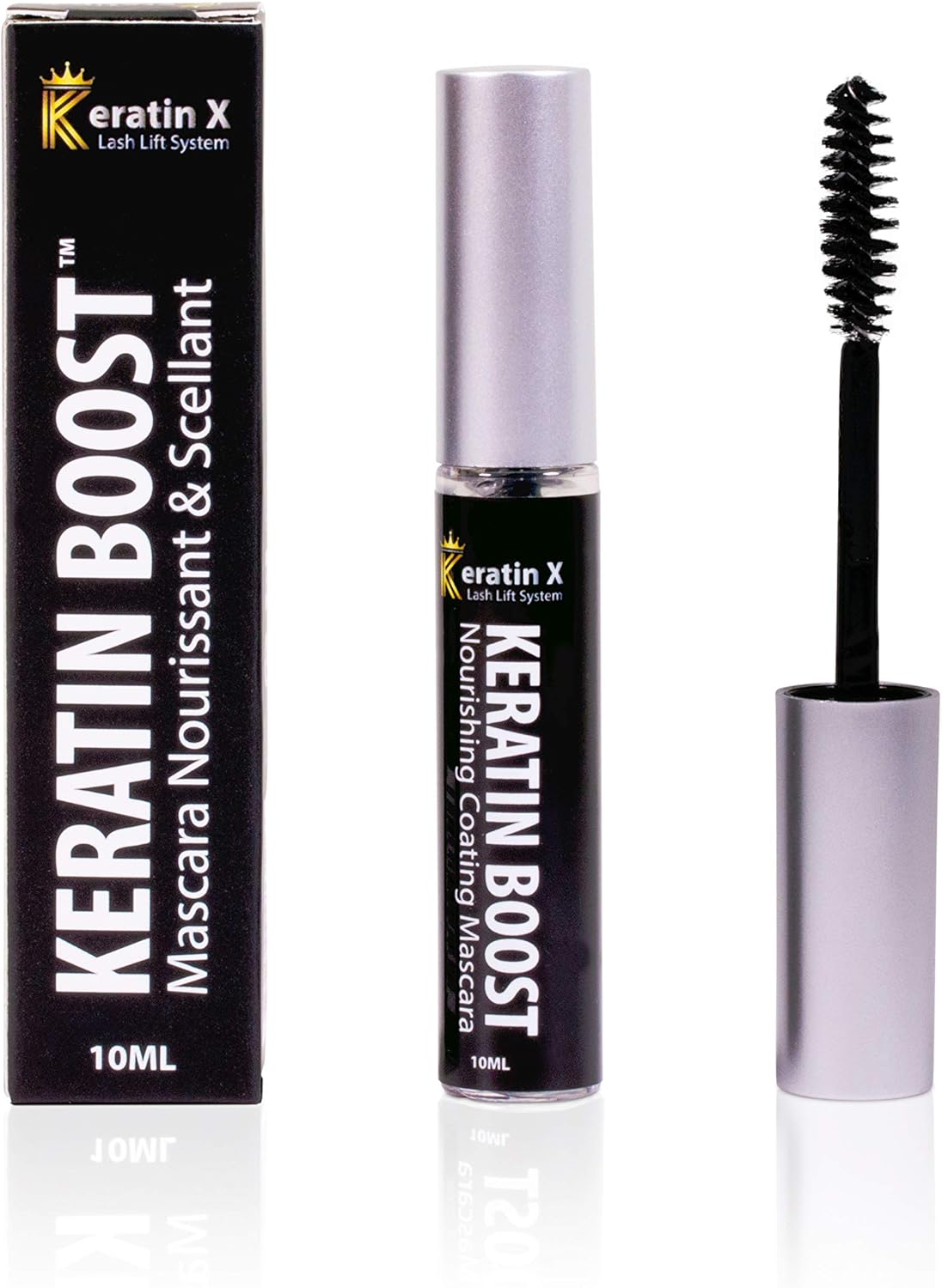 Keratin Boost Coating Mascara 10ml Aftercare for Lash Lift by Keratin X