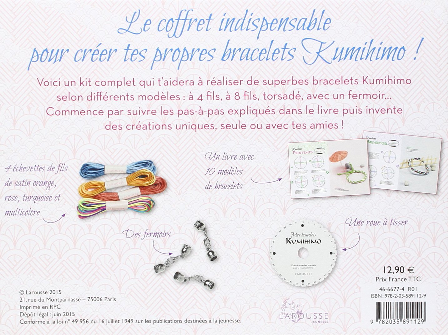 Mes Bracelets Kumihimo Amazon Co Uk Lebrun Sandra 9782035891129 Books