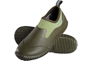 UVSAI Men’s Waterproof Garden Shoes Rain Boots Slip-On Footwear for Gardening Farming Camping Lawn Care Yard Work