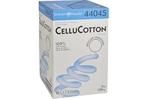 Graham Beauty Cellucotton, 44045, Hair Care Coil, Cotton, White, Shape