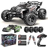 X-TMAGA 1:14 Scale All Terrain RC Cars for Adults & Boys (HS14323), Max Fast 40+ KPH, 4WD Off-Road RC Truck for Snow & Sand & Mud, 4X4 Waterproof Remote Control Car with 2 Rechargeable Batteries