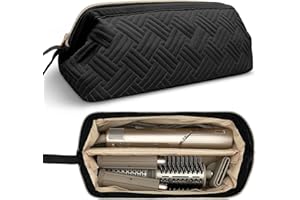 Chelvvg Hair Tools Travel Bag for Shark Flexstyle | Portable Carrying Case for Dyson Airwrap Hair Dryer Brush Revlon Hair Tools | Waterproof Dustproof Shockproof Flat Curling Iron Travel Organizer