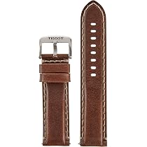tissot 22mm leather strap