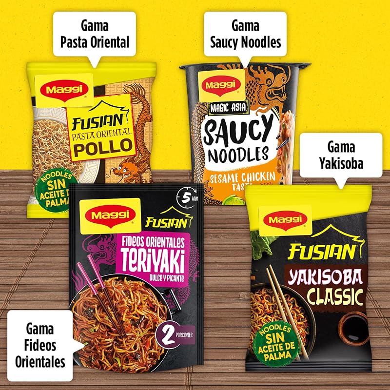 Nestle Pasta Oriental Pollo pack de 10 — foto 6 de 6