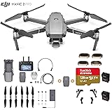 DJI Mavic 2 Pro Drone Quadcopter with Smart Controller, Must Have Bundle, Extra Battery, 128GB SD Card, filter set (CPL, ND8, ND16, ND32), Landing Gear and More