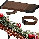 50 Pcs 12inch Christmas Garland Ties Decorative Reusable and Flexible Banister Ties for Garland Wreath Christmas Light Banist