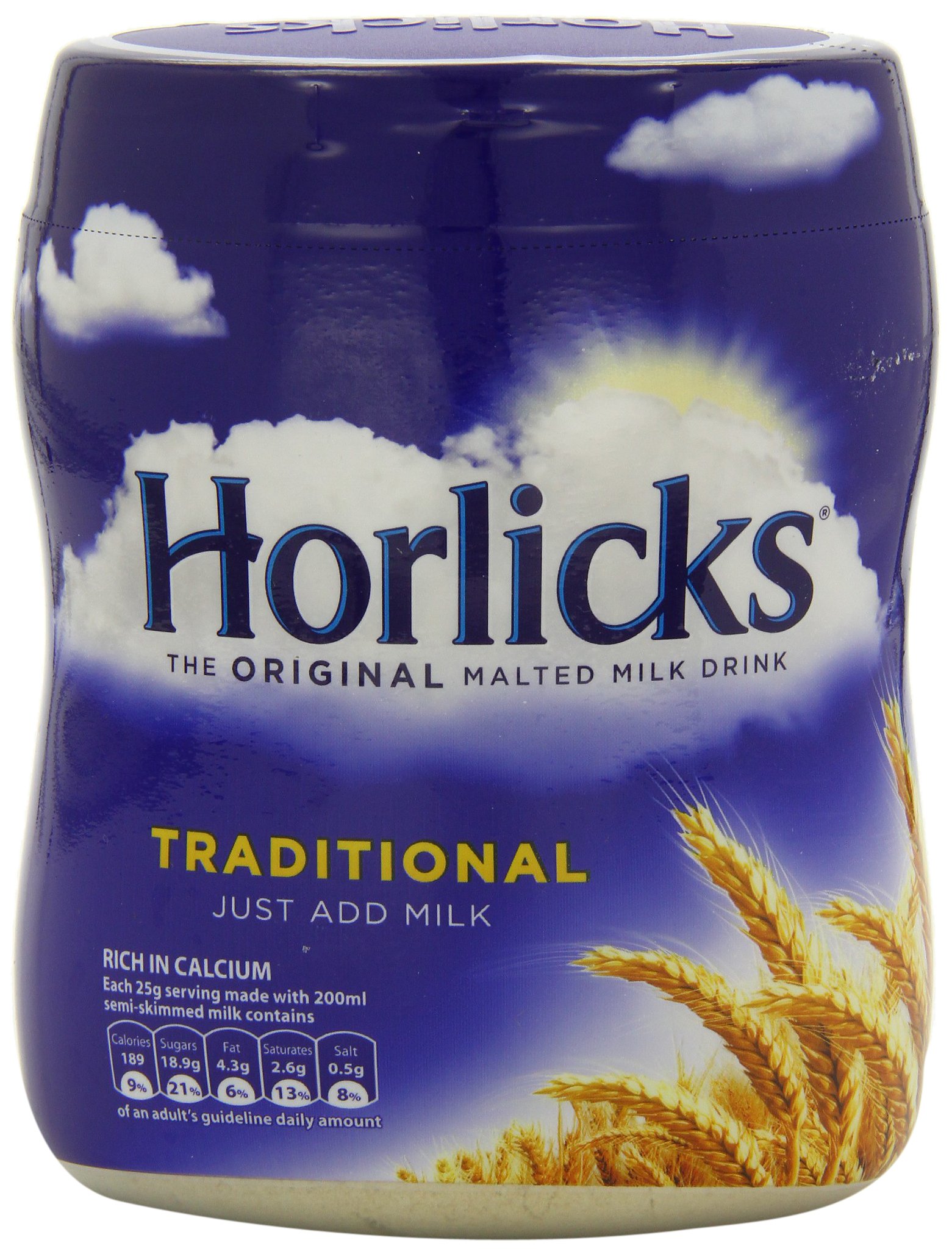 Horlicks Original Malt Beverage Mix England, 500Gram Packages (Pack of