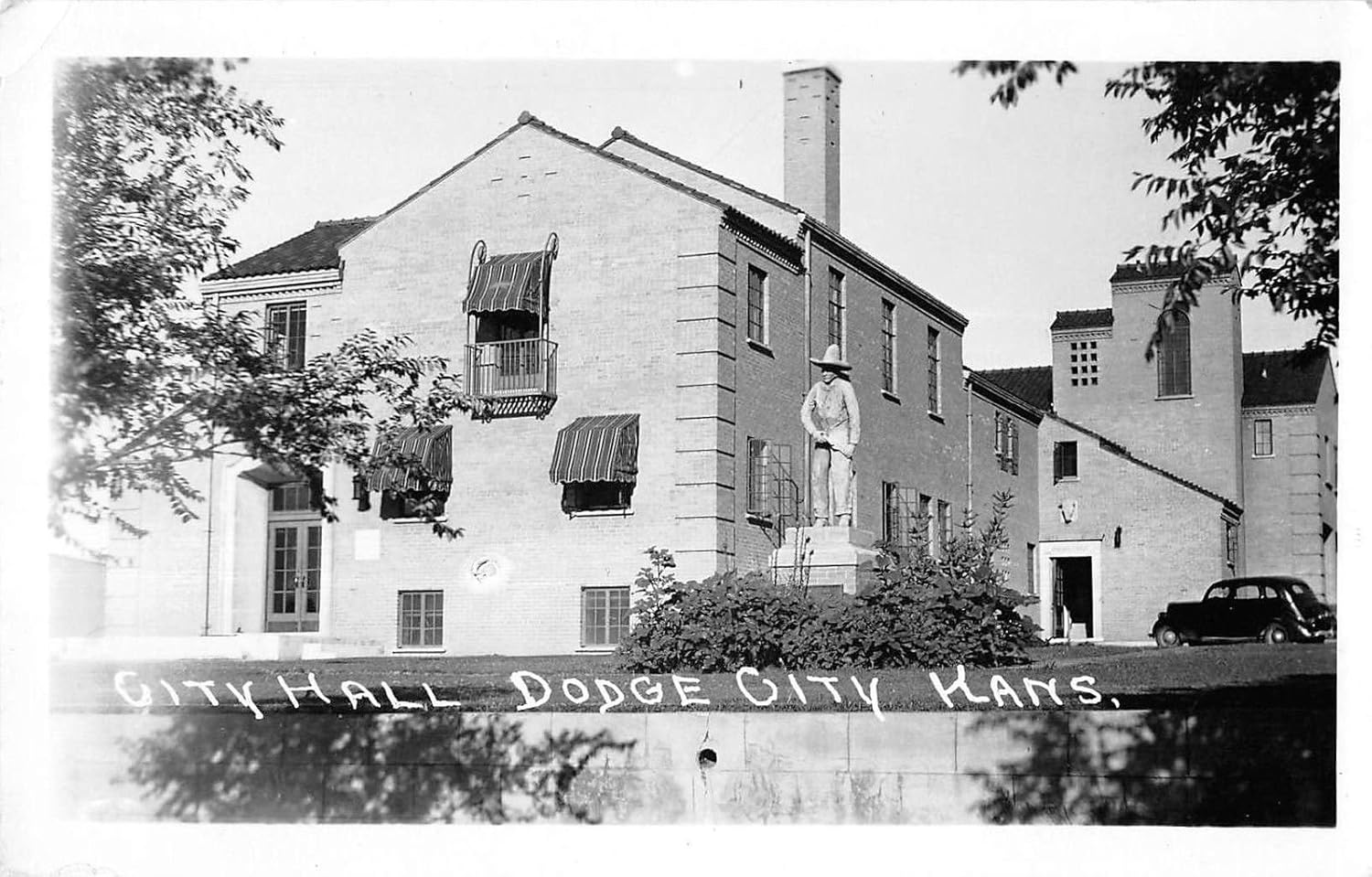 City Hall, Dodge City, Kansas Antique Photo Postcard N5628 at Amazon's Entertainment