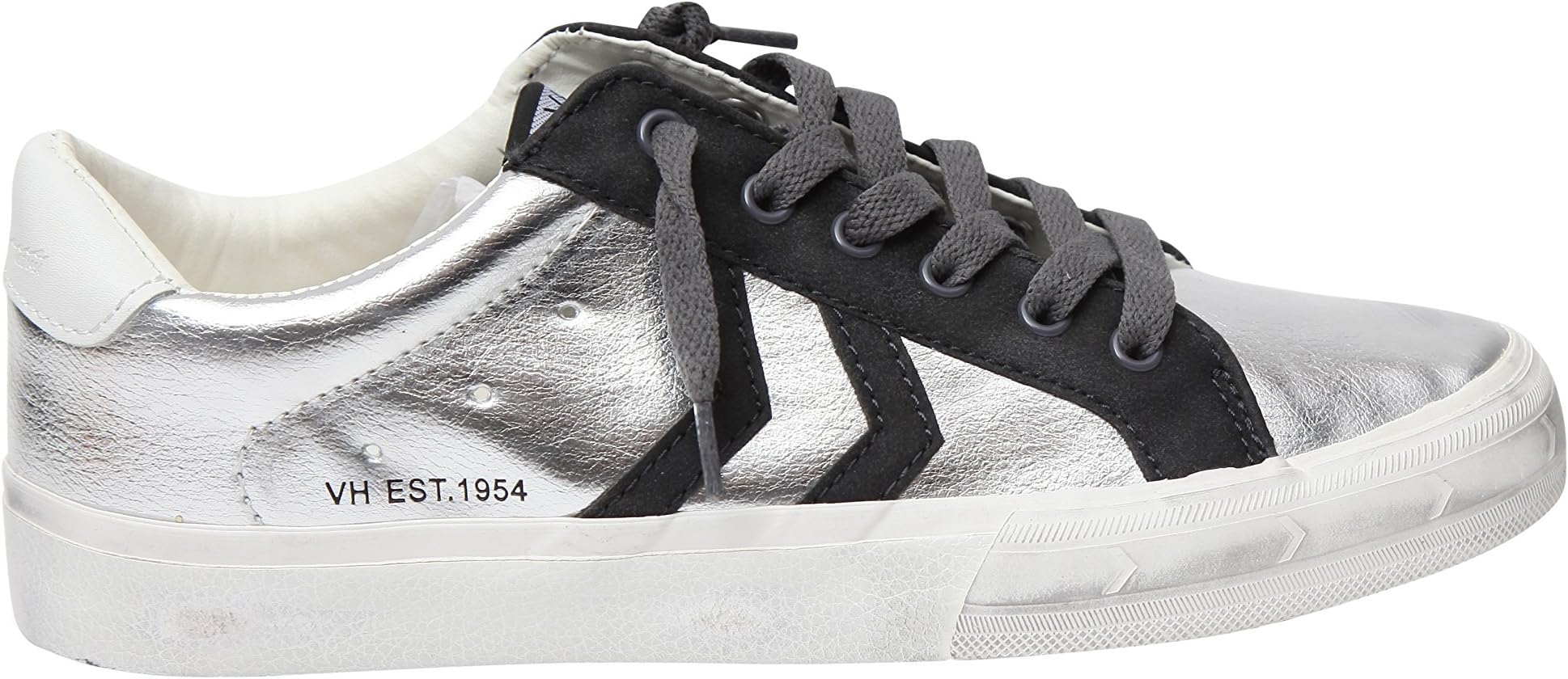 VINTAGE HAVANA Women's Babe Metallic Distressed Fashion Sneaker