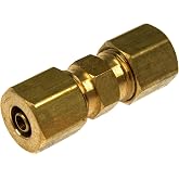 Dorman 800-224 Fuel Line Compression Union - 1/4 in. Nylon Line, 5 Pack