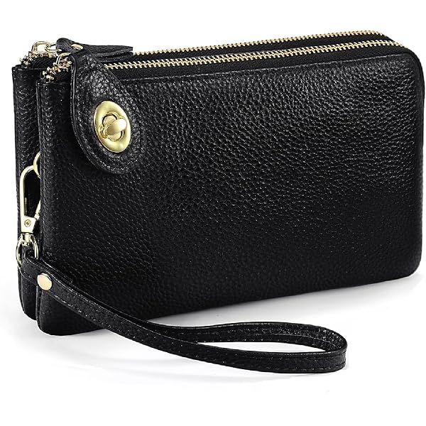 DOMINIE Liner Für Durchsichtige Handtasche – Herausnehmbarer Einsatz In Schwarz, Für Clutch, Austauschbar, Mit Laschen